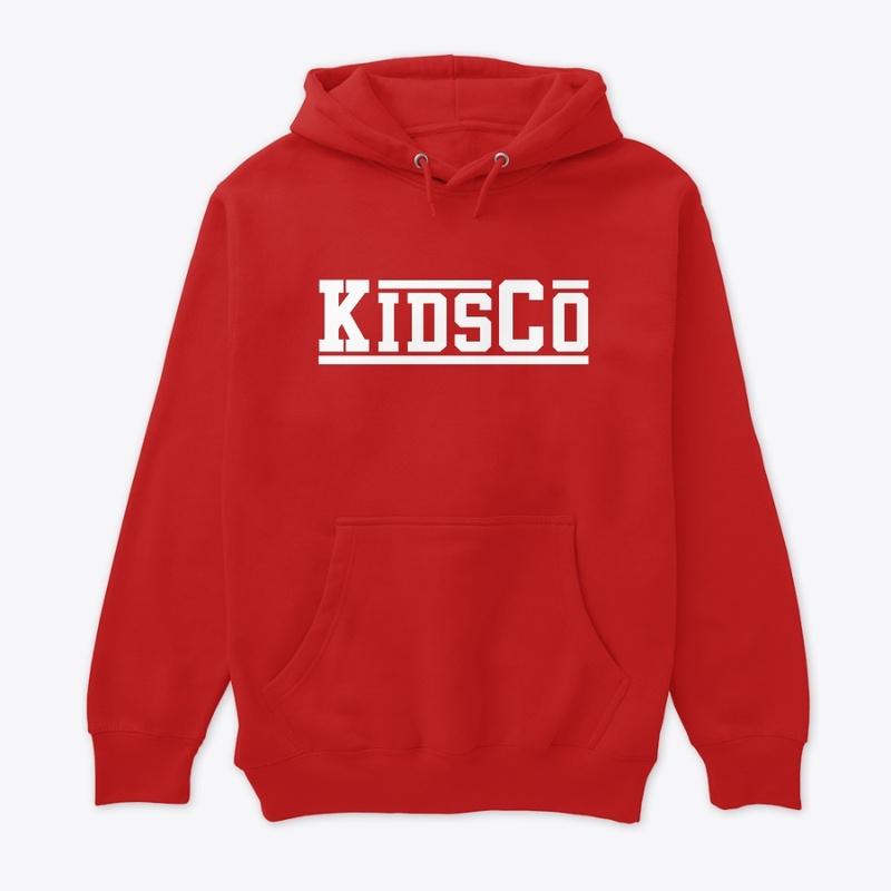 KidsCo White Alternate Logo