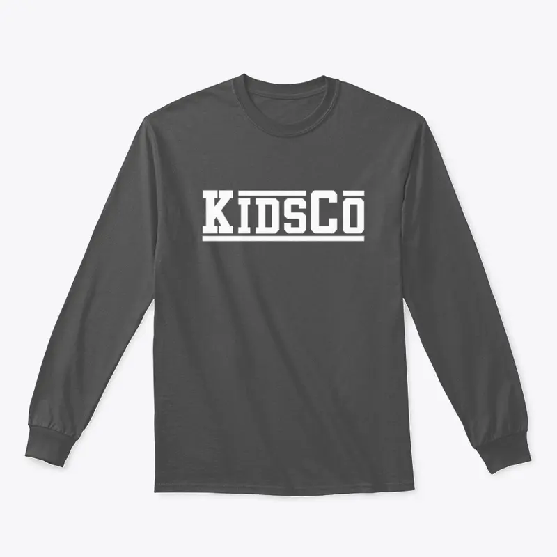 KidsCo White Alternate Logo